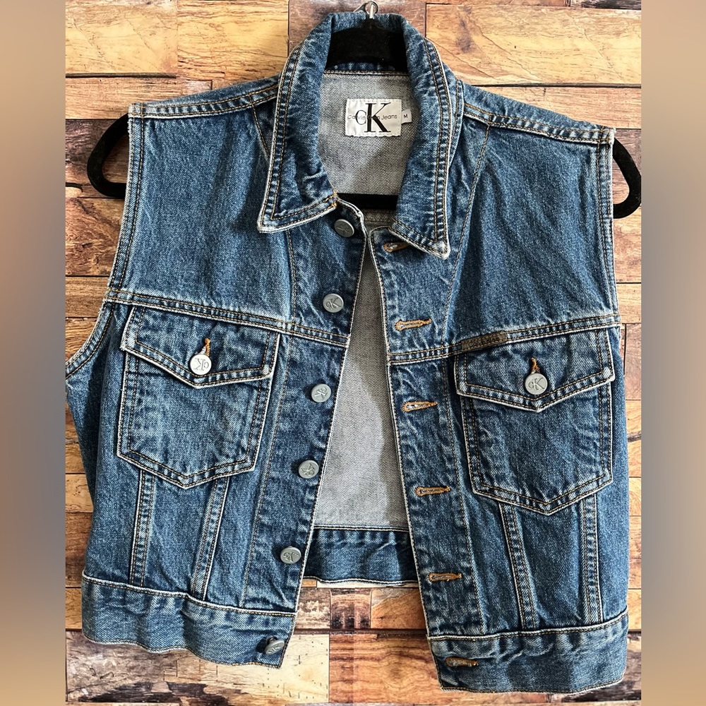 Calvin Klein Jeans Vintage Denim Vest